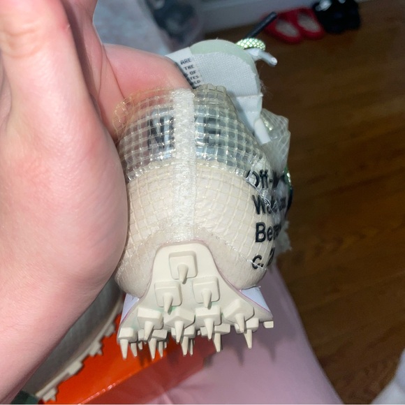 Nike X Off-White Waffle Racer SP "Electric Green" Sneakers - Picture 14 of 16